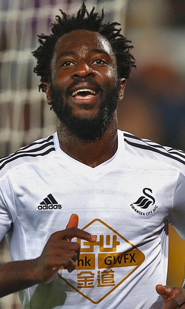 Wilfried Bony brace lifts Swansea past Leicester City